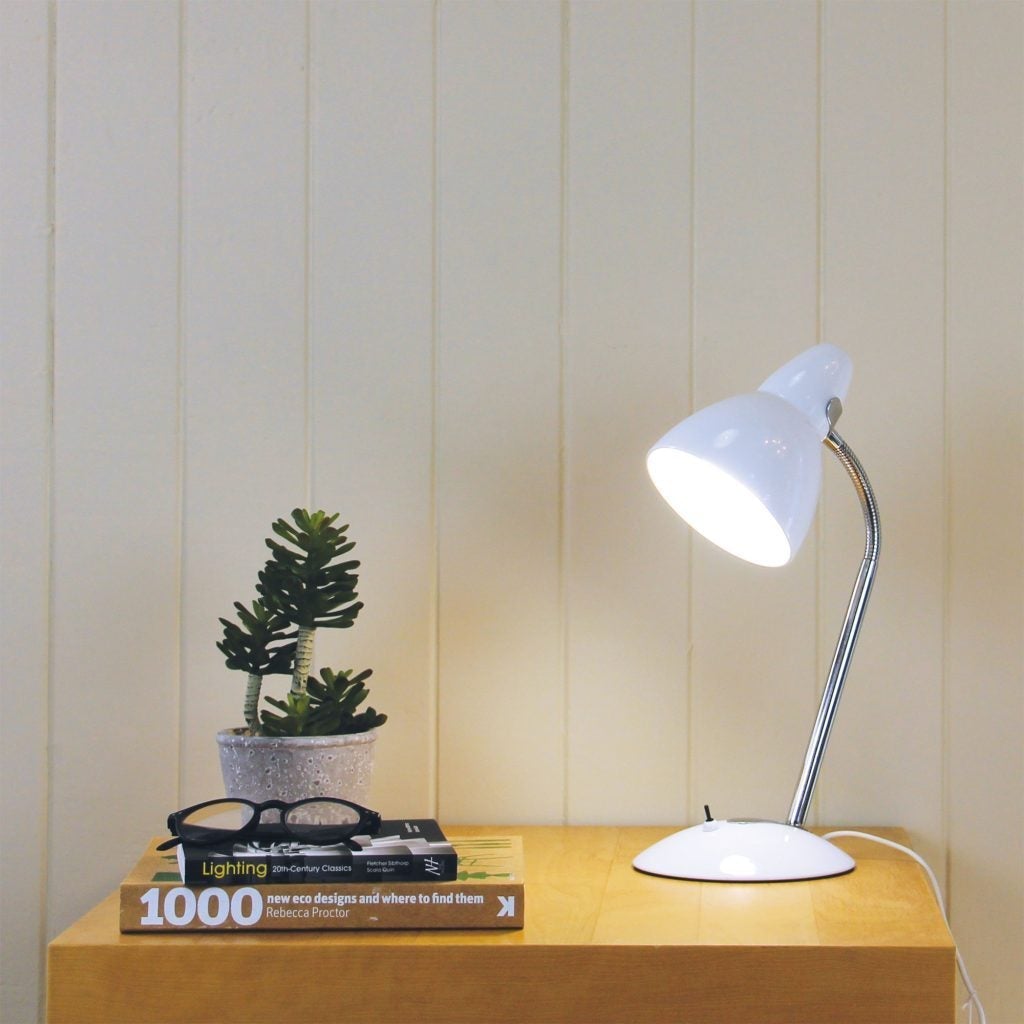 Oriel TRAX Desk & Table Lamp - Classic Gooseneck Metal Task-Oriel Lighting-Ozlighting.com.au