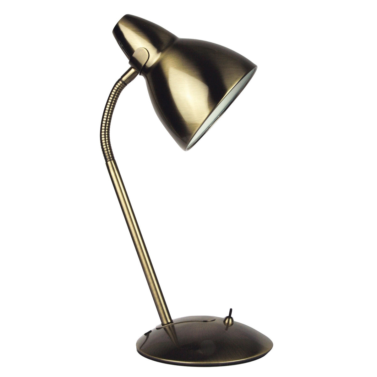 Oriel TRAX Desk & Table Lamp - Classic Gooseneck Metal Task-Oriel Lighting-Ozlighting.com.au