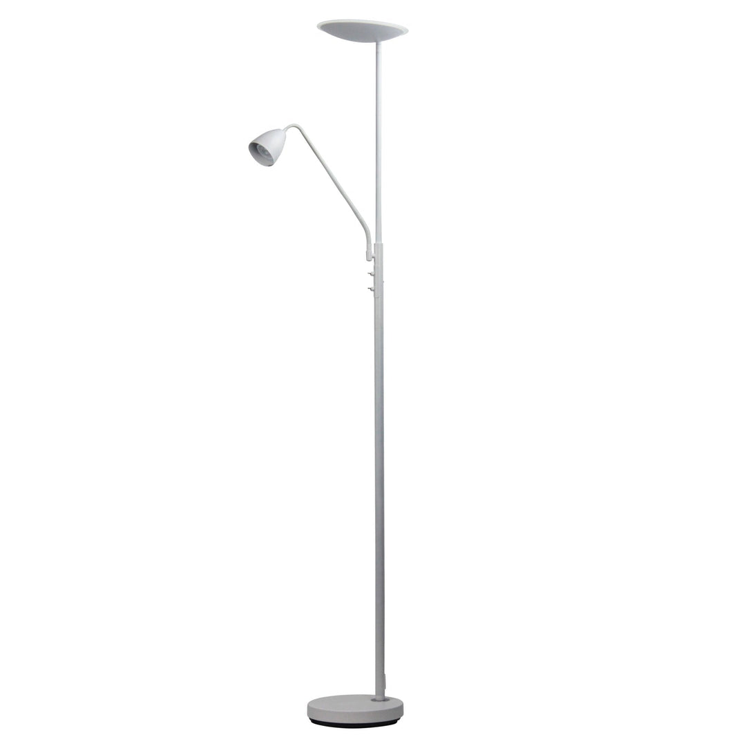 Oriel UP2 - LED Mother and Child Uplighter Floor Lamp - 5000K-Oriel Lighting-Ozlighting.com.au