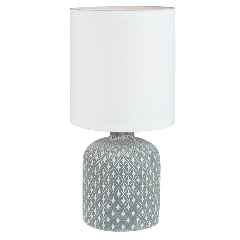 Oriel VERA - Ceramic Table Lamp-Oriel Lighting-Ozlighting.com.au