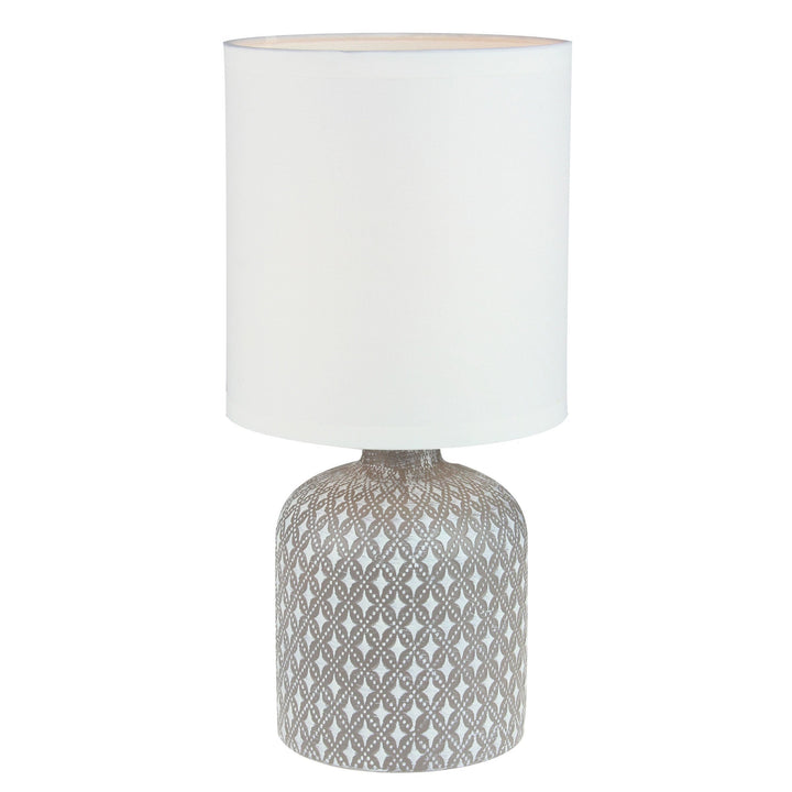 Oriel VERA - Ceramic Table Lamp-Oriel Lighting-Ozlighting.com.au