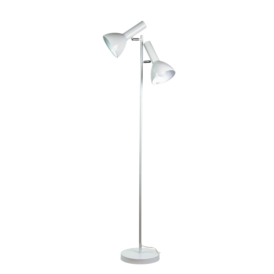 Oriel VESPA - Twin Head Floor Lamp-Oriel Lighting-Ozlighting.com.au