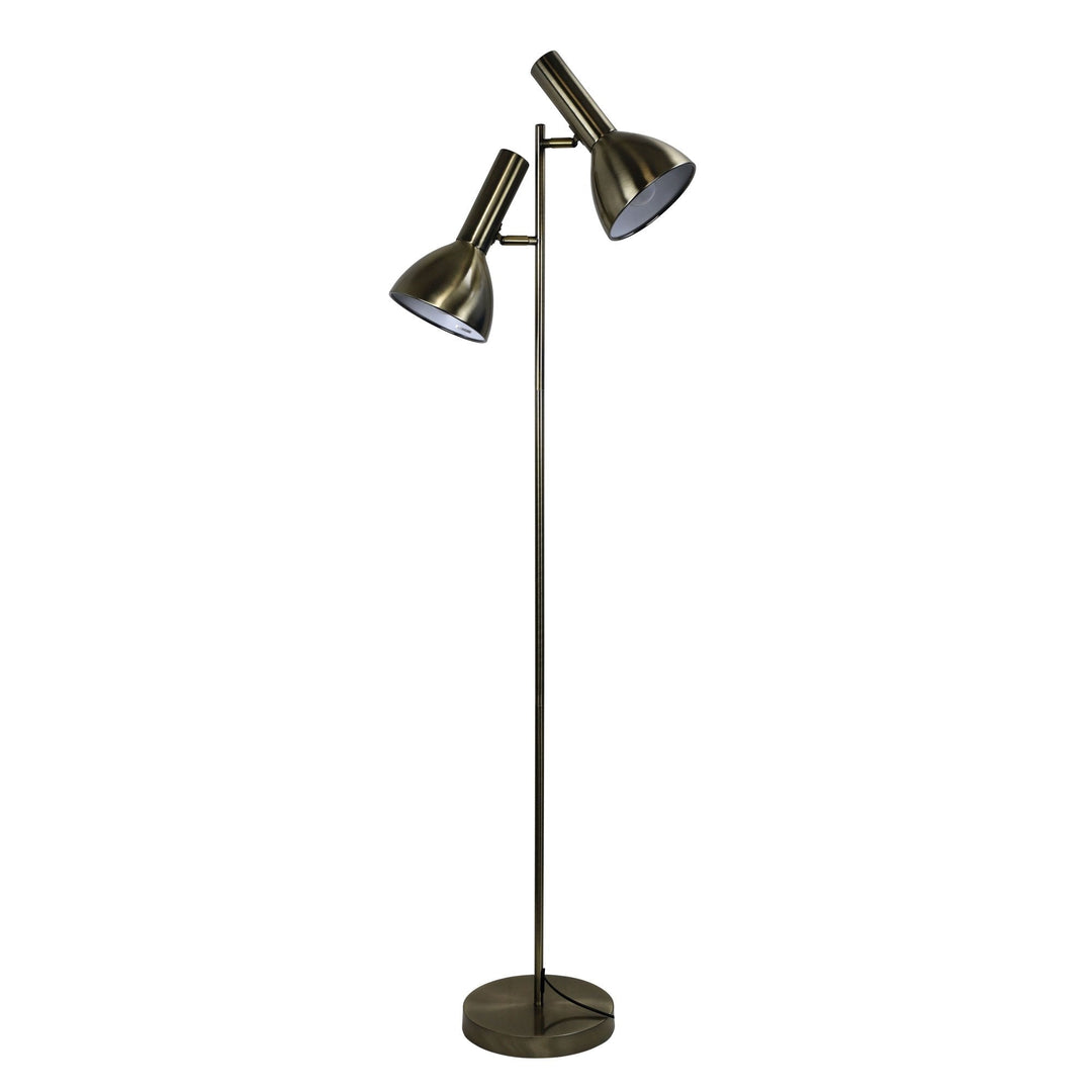 Oriel VESPA - Twin Head Floor Lamp-Oriel Lighting-Ozlighting.com.au