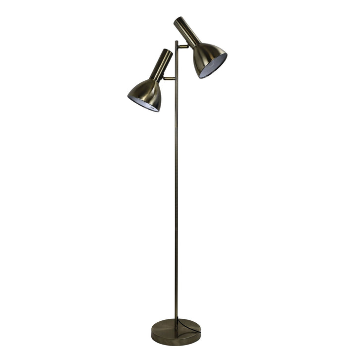 Oriel VESPA - Twin Head Floor Lamp-Oriel Lighting-Ozlighting.com.au