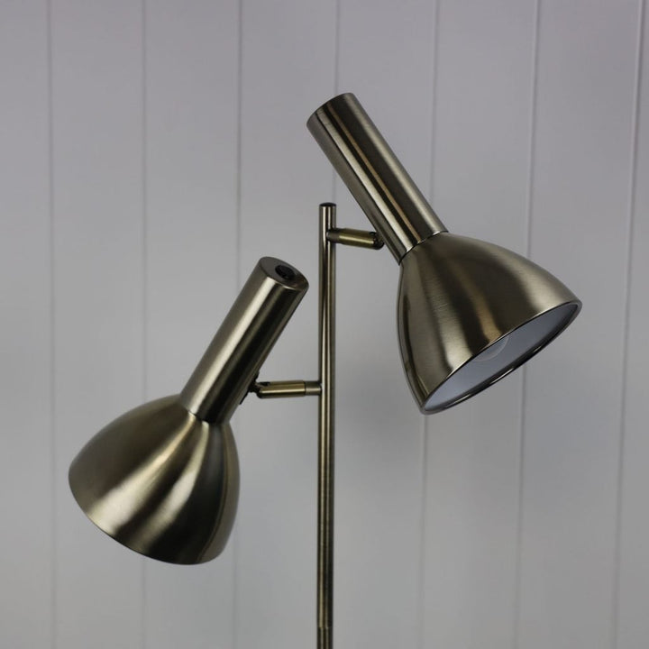 Oriel VESPA - Twin Head Floor Lamp-Oriel Lighting-Ozlighting.com.au
