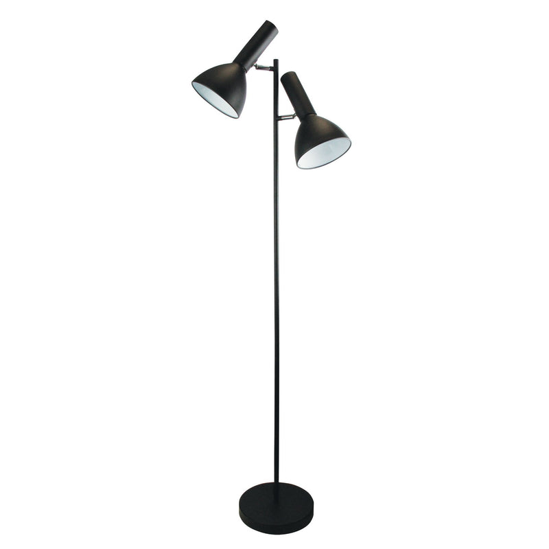 Oriel VESPA - Twin Head Floor Lamp-Oriel Lighting-Ozlighting.com.au