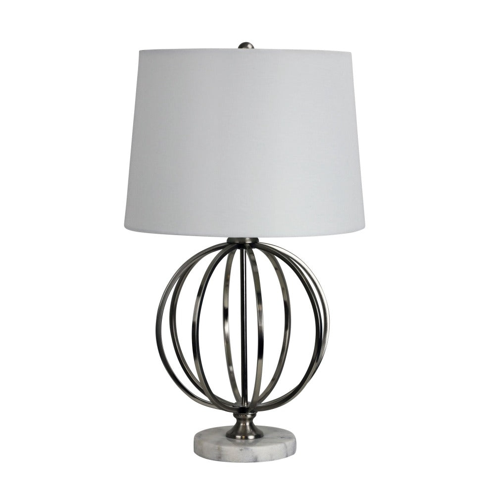Oriel VINCHY Table Lamp - Metal & Marble-Oriel Lighting-Ozlighting.com.au