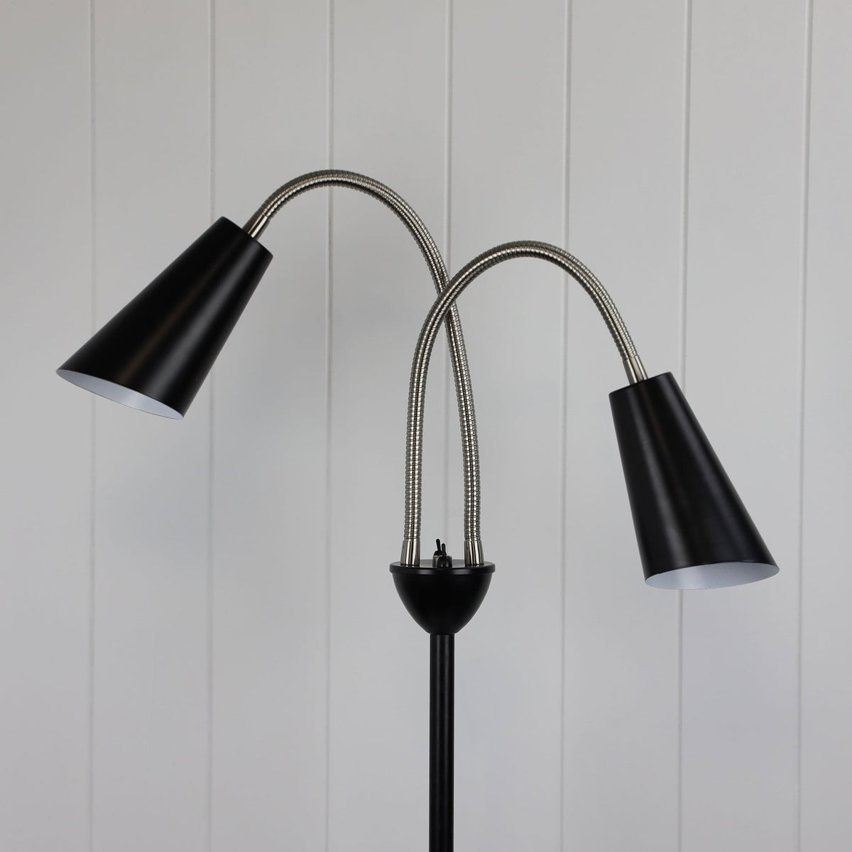 Oriel WALT Floor Lamp - Twin Head-Oriel Lighting-Ozlighting.com.au