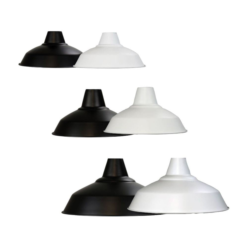 Oriel WAREHOUSE Shade Only - Industrial Vintage-Oriel Lighting-Ozlighting.com.au
