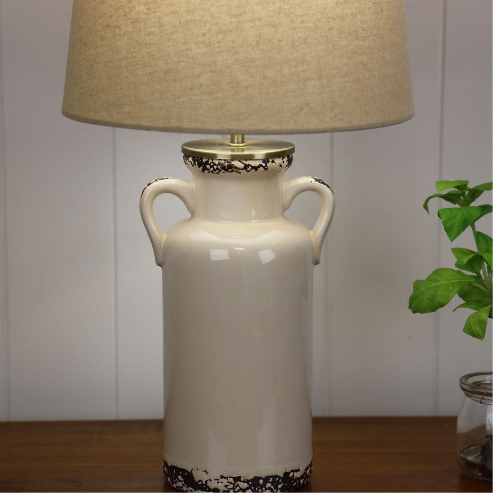 Oriel WHITBY Table Lamp - Ceramic-Oriel Lighting-Ozlighting.com.au