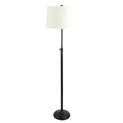 Oriel WINDSOR - Adjustable Height Metal Floor Lamp-Oriel Lighting-Ozlighting.com.au