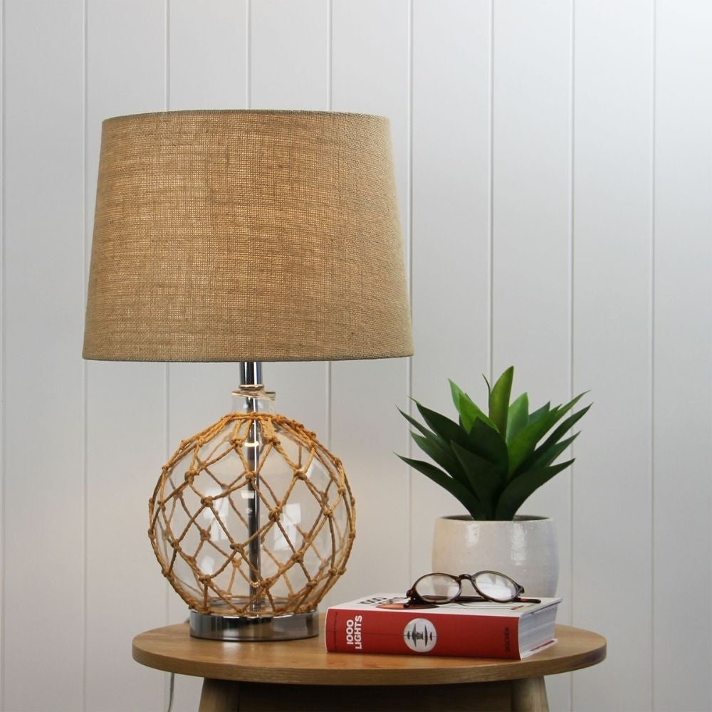 Oriel YAMBA Table Lamp - Glass-Oriel Lighting-Ozlighting.com.au