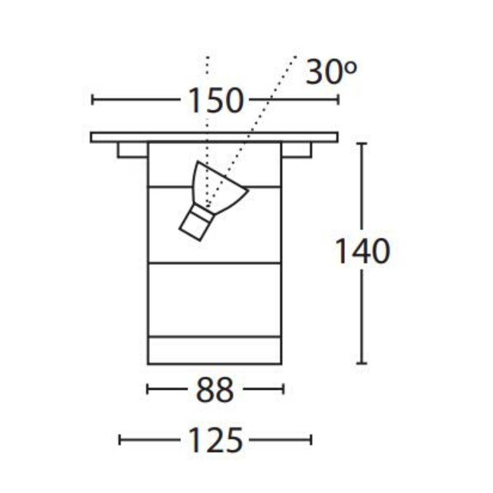 Seaside Lighting BALMORAL/NORFOLK - LED Inground Light 12V IP67 - DRIVER REQUIRED-Seaside Lighting-Ozlighting.com.au