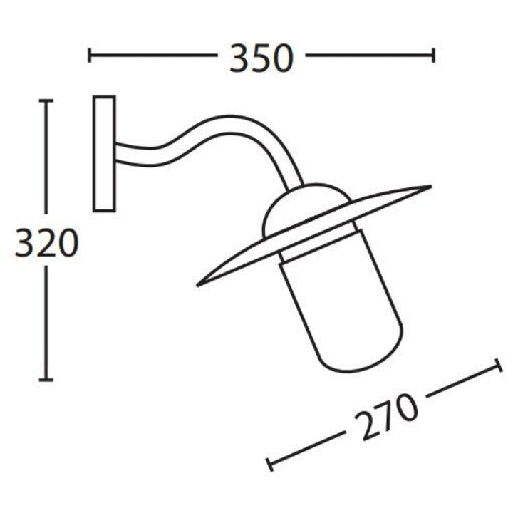 Seaside Lighting BELONGIL - Decorative Outdoor Wall Light Copper-Seaside Lighting-Ozlighting.com.au