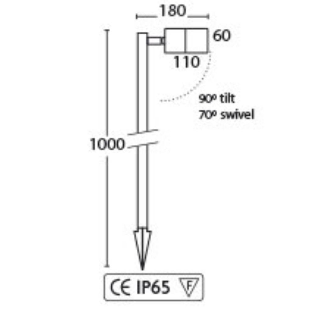Seaside Lighting ELLIS/WATEGOS- 20W Single or Twin Adjustable Spot Lights - IP65 12V - DRIVER REQUIRED-Seaside Lighting-Ozlighting.com.au