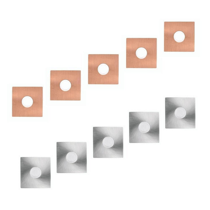 Seaside Lighting MANLY/KIAMA - Five Pack Square LED Deck Light IP67 Plug'n'Play DIY Kit - 3000K-Seaside Lighting-Ozlighting.com.au