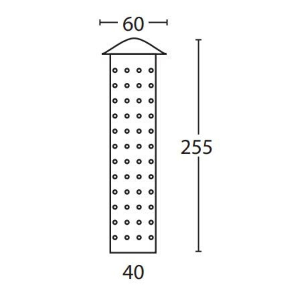 Seaside Lighting TAMARAMA - MR11 12V DC Exterior Tube Pendant Light Copper - DRIVER REQUIRED-Seaside Lighting-Ozlighting.com.au