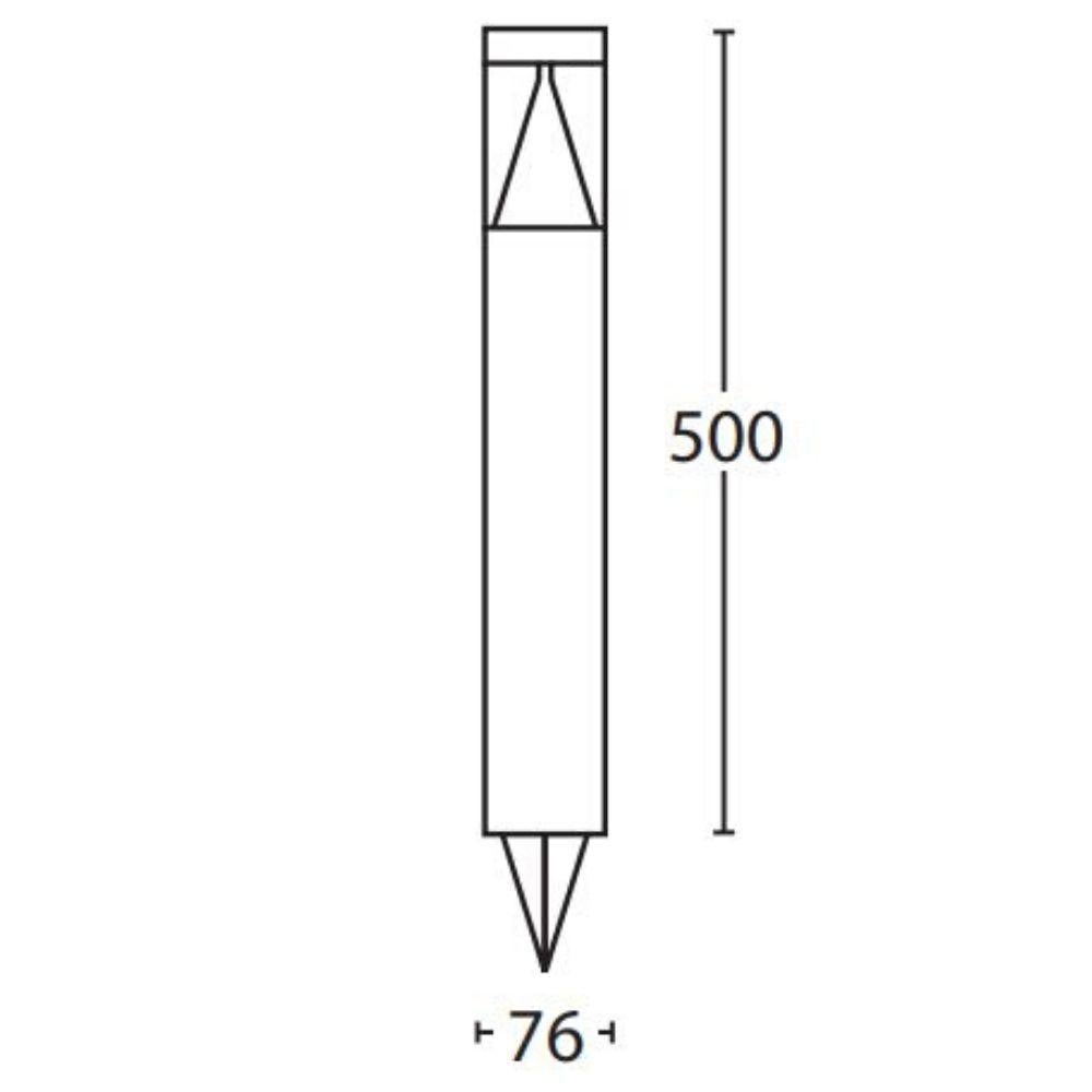 Seaside Lighting TUNCURRY/MAROUBRA LED Bollard/Spike Light - 6W, 12V DC, IP67, 3000K - DRIVER REQUIRED-Seaside Lighting-Ozlighting.com.au