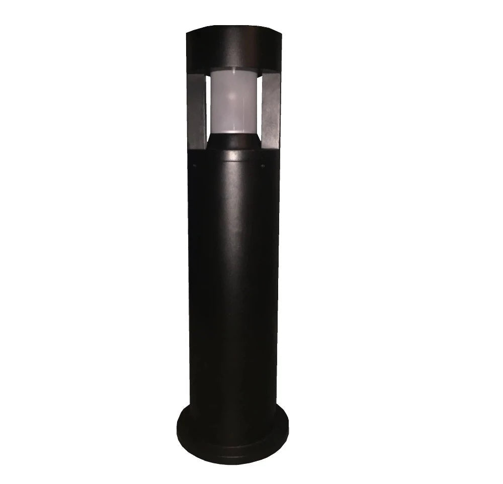 Solar Lighting Direct SLDBL0013-BLK Solar LED Bollard Light - 2.5W Dual Colour IP65 Industrial-Solar Lighting Direct-Ozlighting.com.au