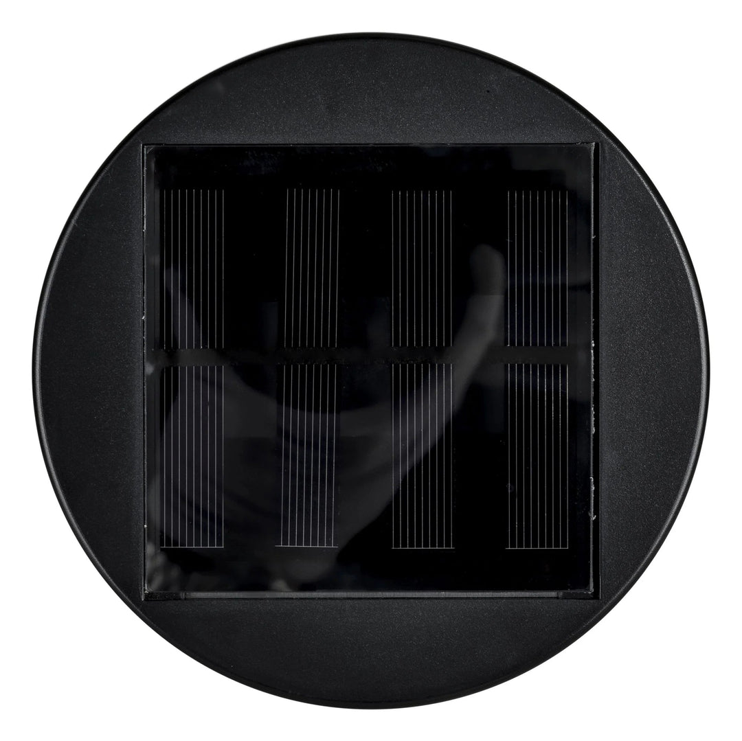 Solar Lighting Direct SLDBL0026 - Solar Powered 2 Pack 1W LED IP44 Polycarbonate Bollard Spike Light Kit Black - 3000K-Solar Lighting Direct-Ozlighting.com.au