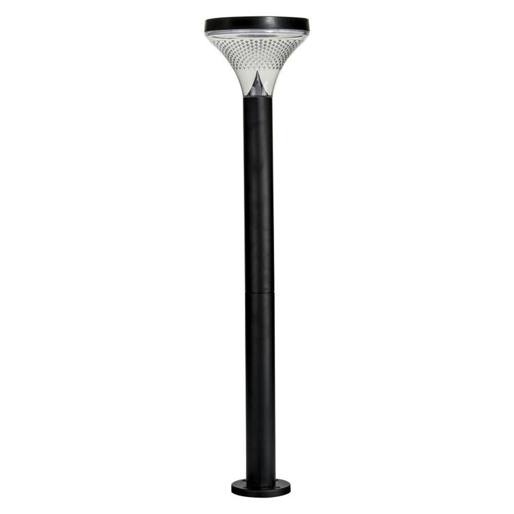 Solar Lighting Direct SLDBL0093/94 - Solar Powered 2.4W LED IP44 Polycarbonate Bollard Spike Light Black - 5000K-Solar Lighting Direct-Ozlighting.com.au