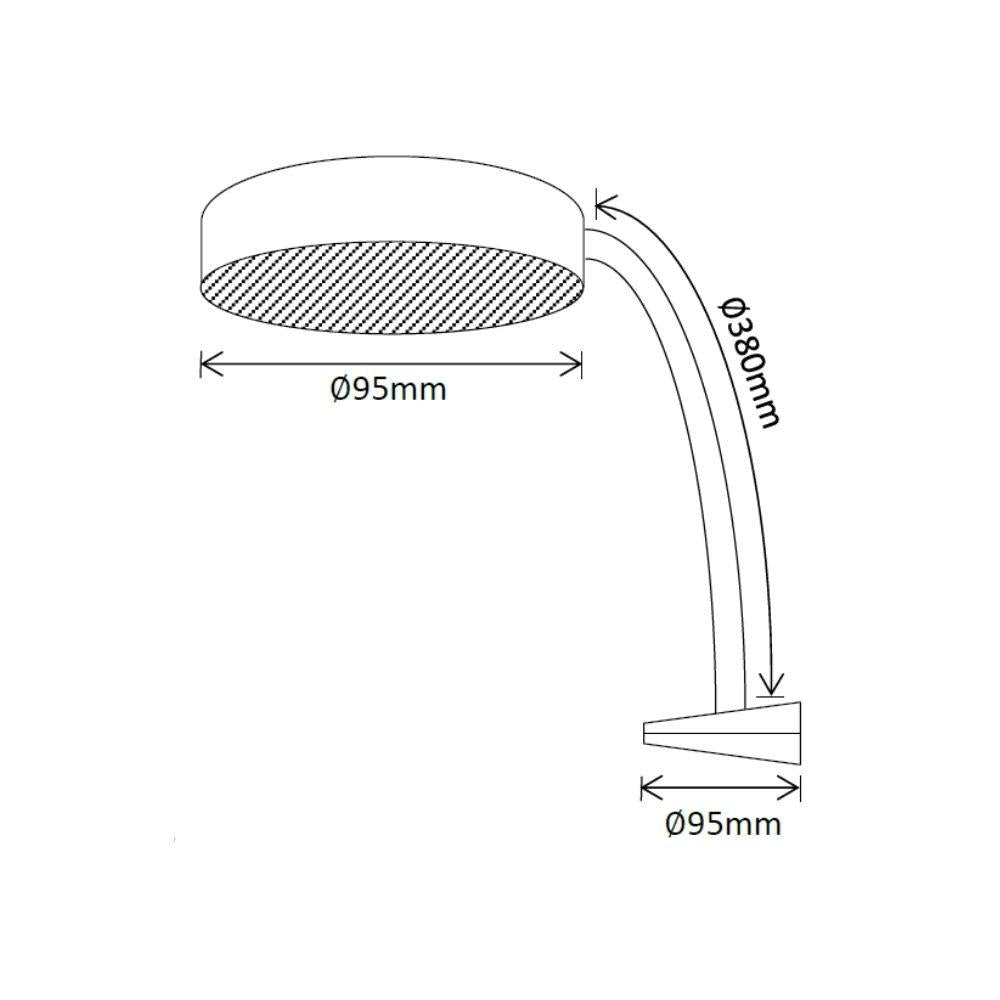 Solar Lighting Direct SLDCL Solar Powered LED Portable Multi-Purpose Clamp Lamp - 1W, BBQ Light IP44 5000K-Solar Lighting Direct-Ozlighting.com.au