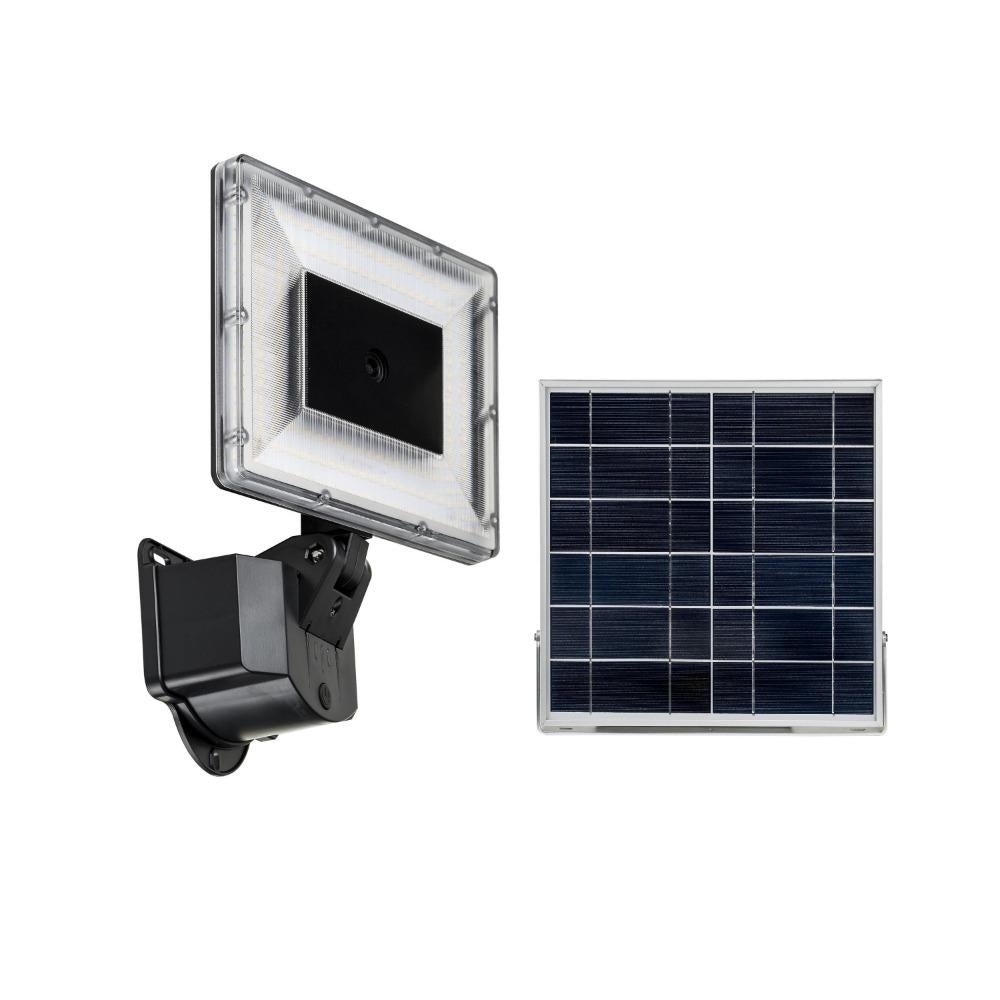 Solar Lighting Direct SLDFreD Solar LED Outdoor Floodlight - 10W, Sensor and IP Camera IP65 3000K-Solar Lighting Direct-Ozlighting.com.au