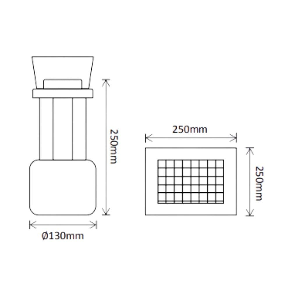 Solar Lighting Direct SLDL2279 Solar Powered Portable Multi-Purpose LED Lantern - 3W, Lamp Camping Light with USB Output IP44 5000K-Solar Lighting Direct-Ozlighting.com.au