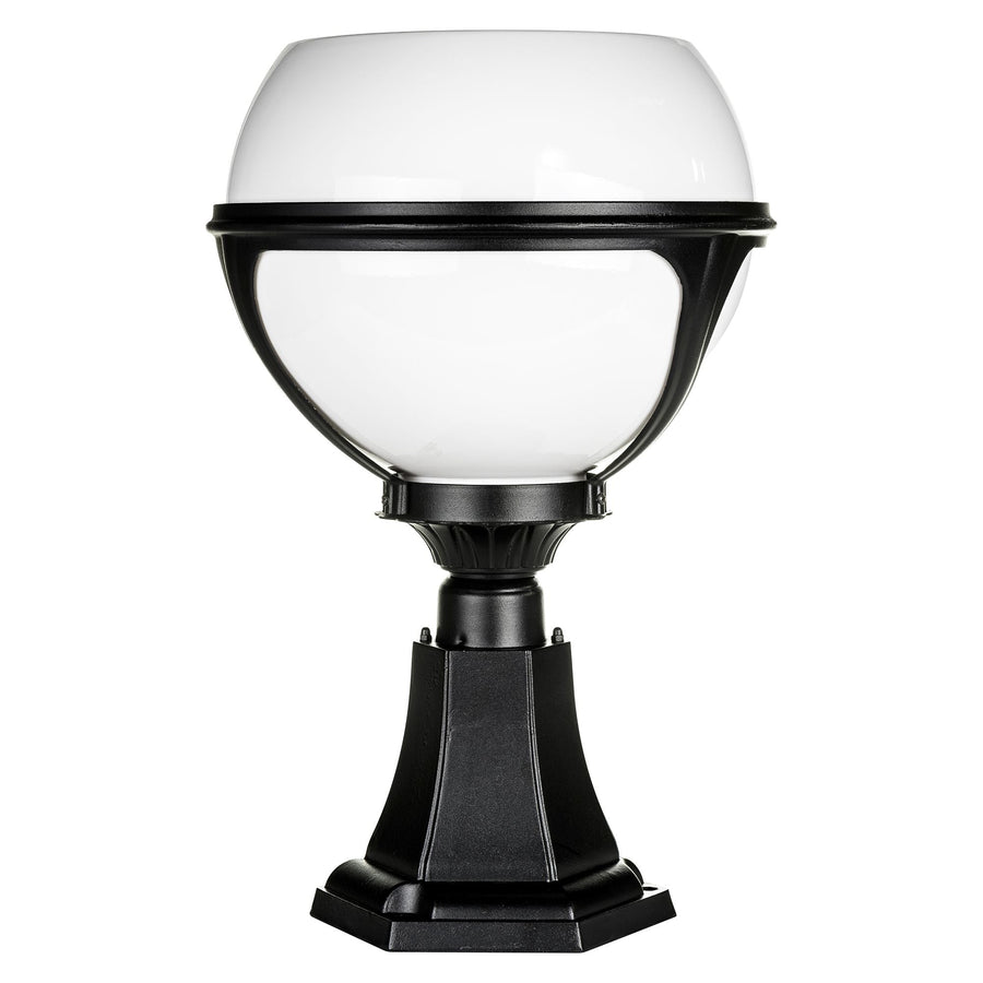 Solar Lighting Direct SLDPIL1012/BLK - Solar Powered 3W Decorative Opal Pillar Light-Solar Lighting Direct-Ozlighting.com.au