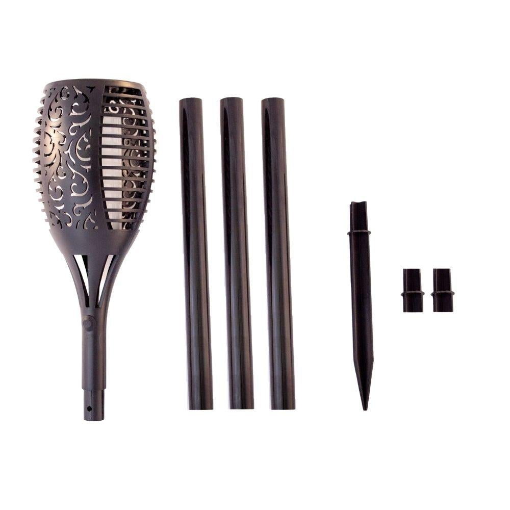 Solar Lighting Direct SLDTT-1 - Solar Powered Portable Spike Lamp Decorative Tiki Torch Light IP65-Solar Lighting Direct-Ozlighting.com.au
