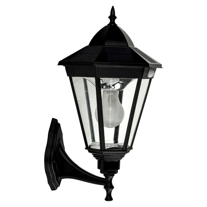 Solar Lighting Direct SLDWL0009A/12A - Solar Powered 3.8W IP44 LED Traditional Exterior Wall Light With Sensor 5000K-Solar Lighting Direct-Ozlighting.com.au