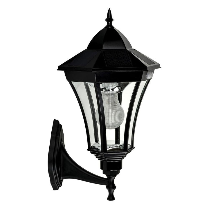 Solar Lighting Direct SLDWL0009A/12A - Solar Powered 3.8W IP44 LED Traditional Exterior Wall Light With Sensor 5000K-Solar Lighting Direct-Ozlighting.com.au