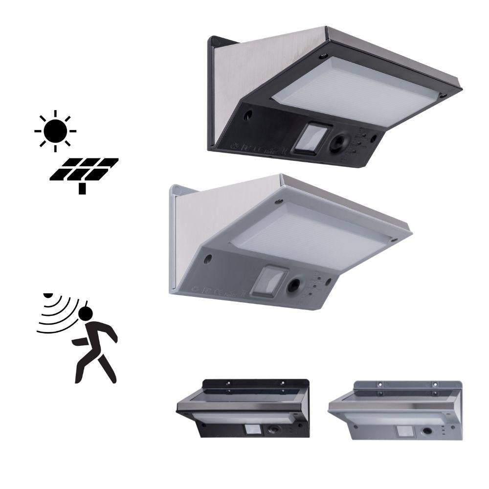 Solar Lighting Direct SLDWL0022 Solar LED Outdoor Wall Light - 4.2W IP44, Sensor 3000K-Solar Lighting Direct-Ozlighting.com.au