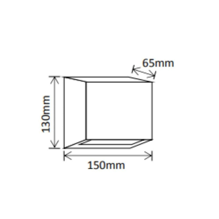 Solar Lighting Direct SLDWL01 - Solar Powered 0.75W LED IP65 Exterior Wall / Step Light 3000K-Solar Lighting Direct-Ozlighting.com.au