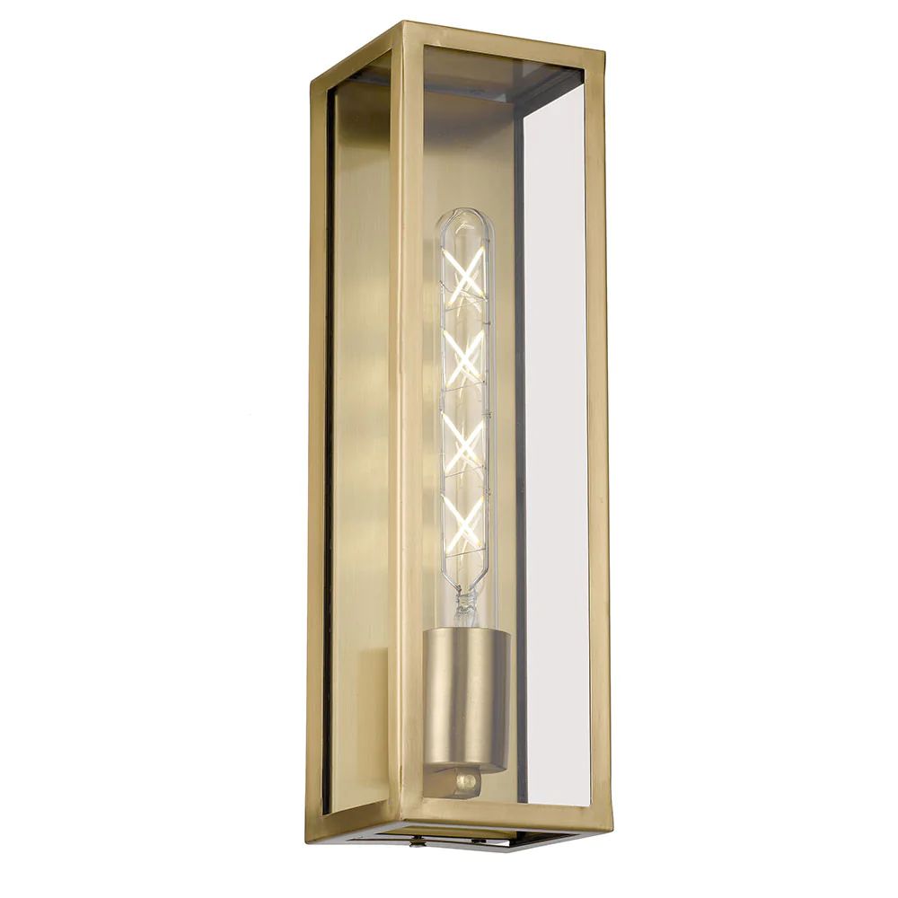Telbix ARZANO 35 - Modern Exterior Flush Wall Light IP43-Telbix-Ozlighting.com.au