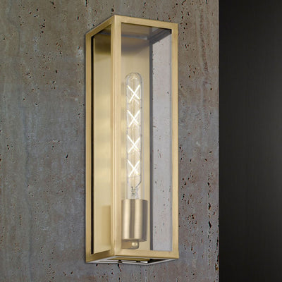 Telbix ARZANO 35 - Modern Exterior Flush Wall Light IP43-Telbix-Ozlighting.com.au