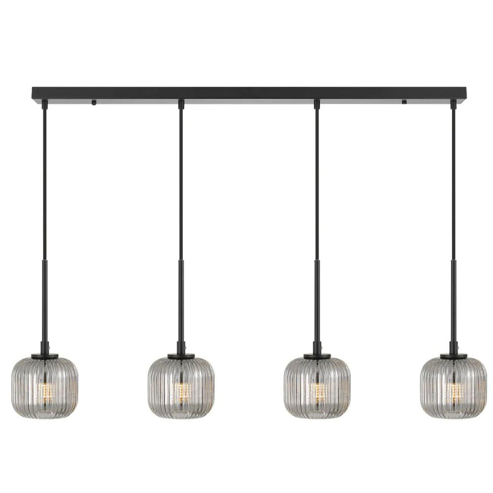 Telbix BOBO LED Pendant - 4 Light 12W, Bar, 3000K-Telbix-Ozlighting.com.au
