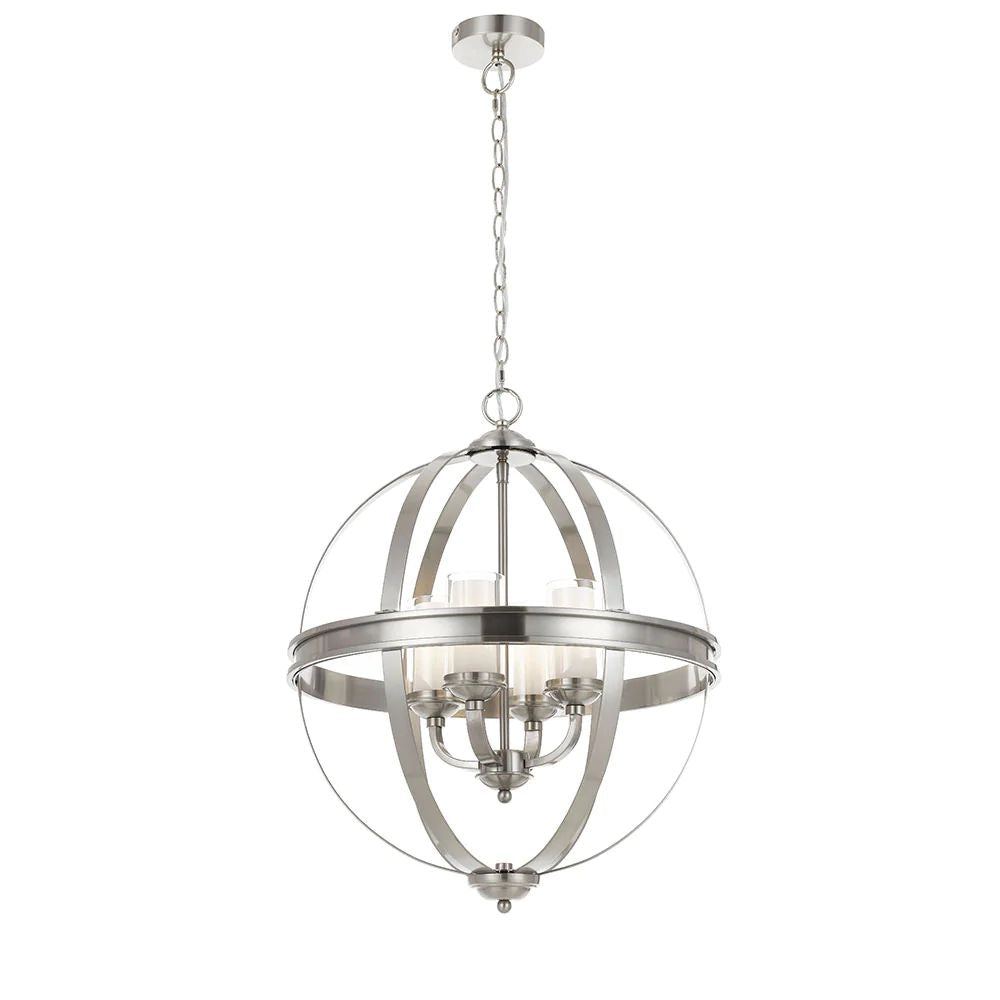 Telbix BODUM Pendant - 4 Light, Nickel-Telbix-Ozlighting.com.au