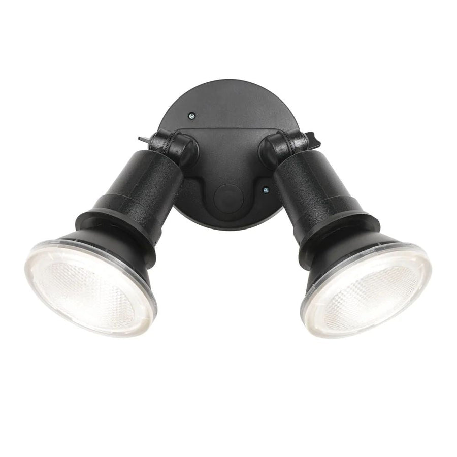 Telbix COMET 2 - 20W LED PAR20 Exterior Twin Head Spot Light IP44 - 5000K-Telbix-Ozlighting.com.au