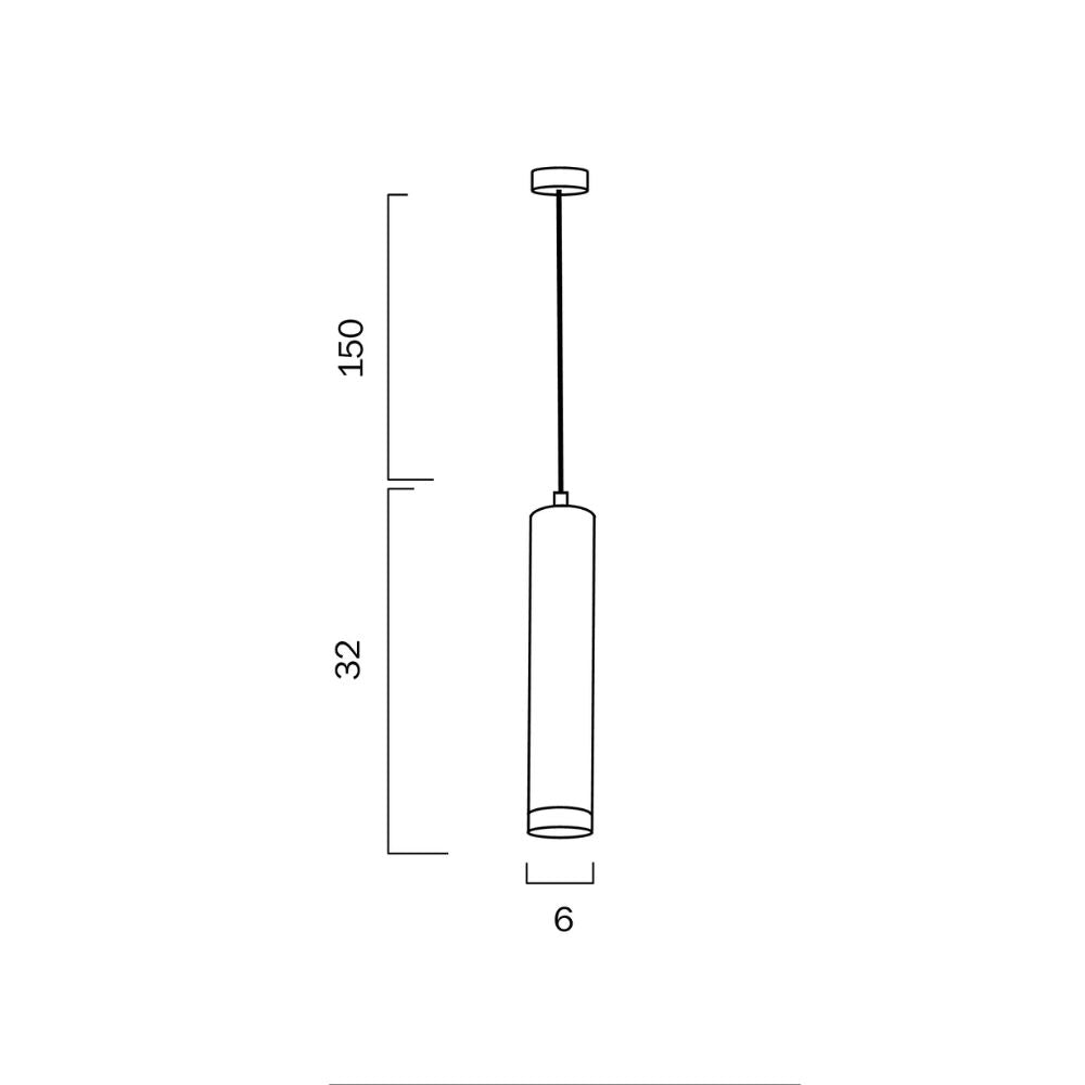 Telbix CONDO LED Pendant - 1 Light 4W, 4000K, Black-Telbix-Ozlighting.com.au