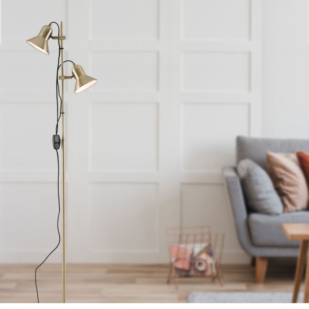 Telbix CORELLI 2 Floor Lamp - 12W-Telbix-Ozlighting.com.au