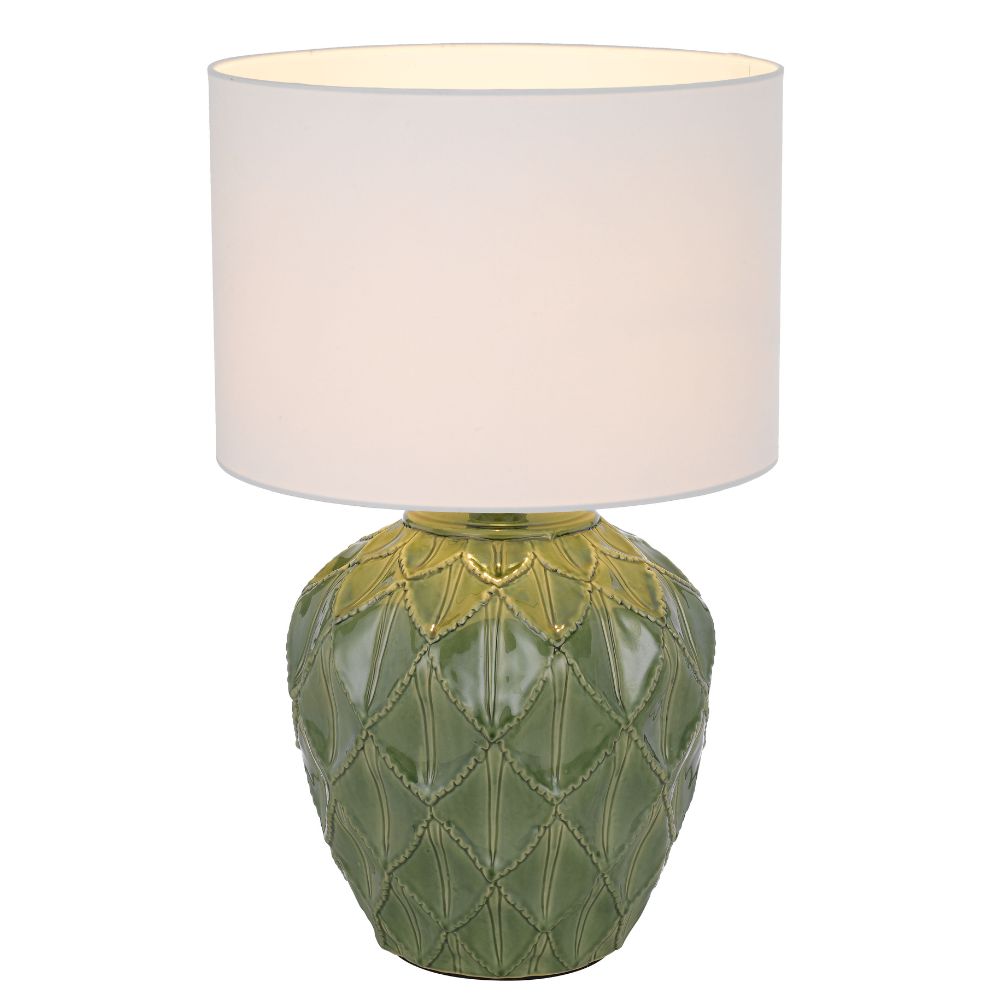 Telbix DIAZ - Textured Ceramic Table Lamp-Telbix-Ozlighting.com.au