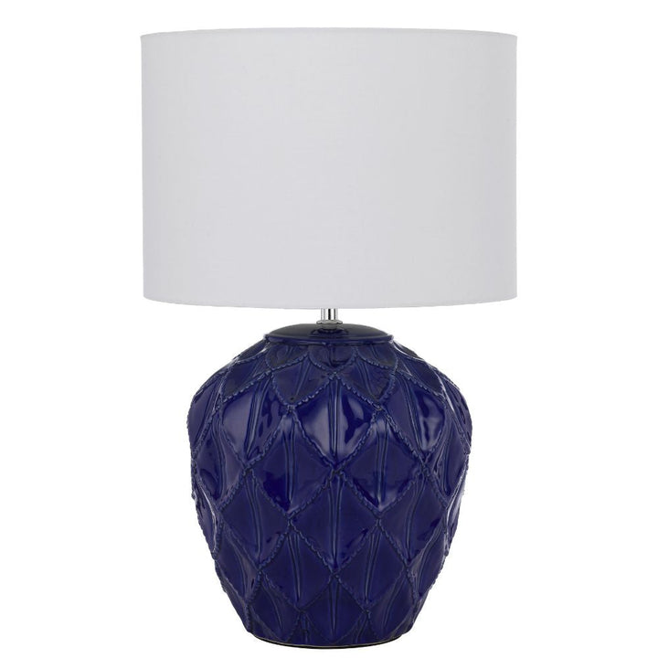 Telbix DIAZ - Textured Ceramic Table Lamp-Telbix-Ozlighting.com.au