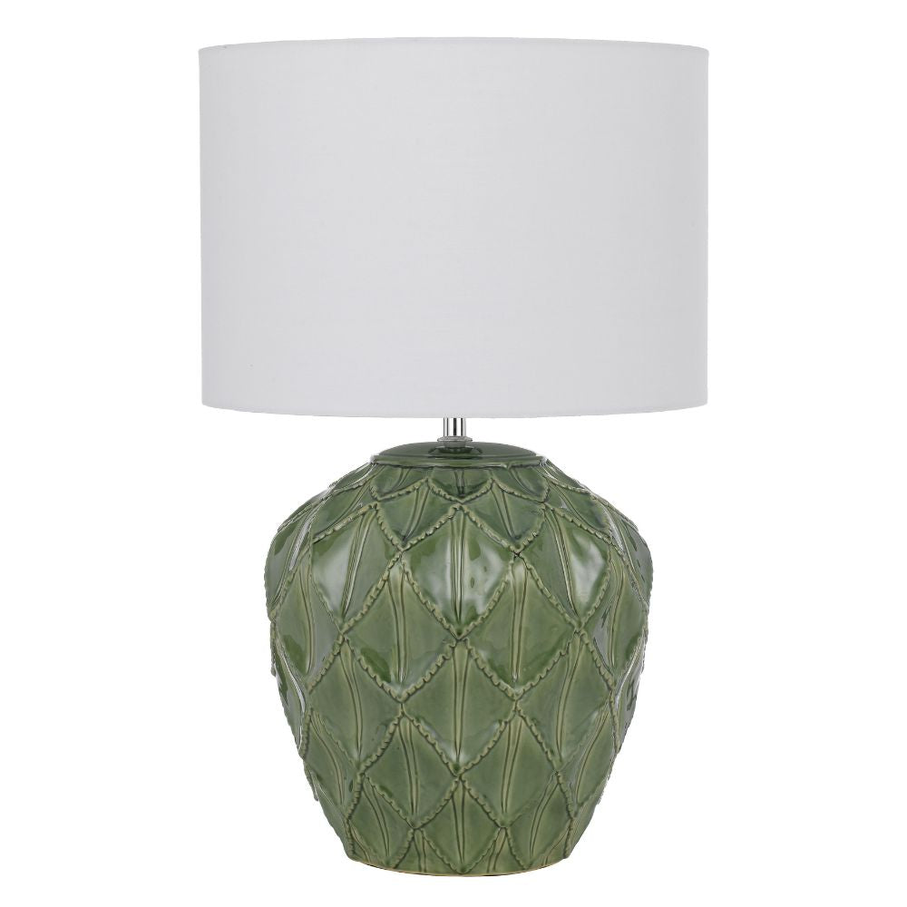 Telbix DIAZ - Textured Ceramic Table Lamp-Telbix-Ozlighting.com.au