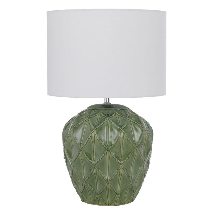 Telbix DIAZ - Textured Ceramic Table Lamp-Telbix-Ozlighting.com.au
