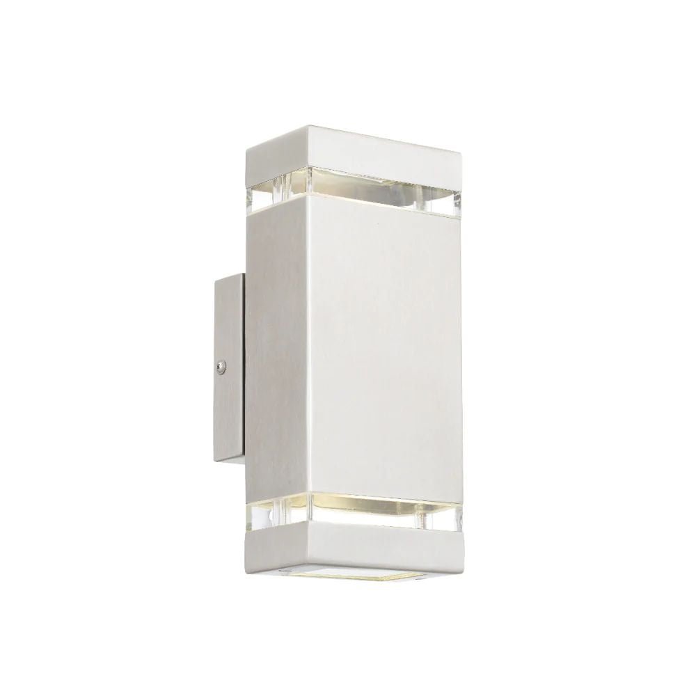 Telbix DIXON 2 Outdoor LED Wall Light - 2x6W GU10 Up/Down, IP44, 4000K-Telbix-Ozlighting.com.au