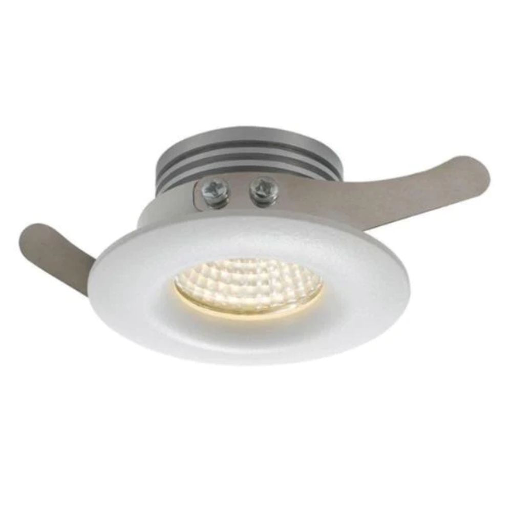 Telbix DURO LED Downlight - 3W, Round Curved Trim Miniature Cabinet-Telbix-Ozlighting.com.au