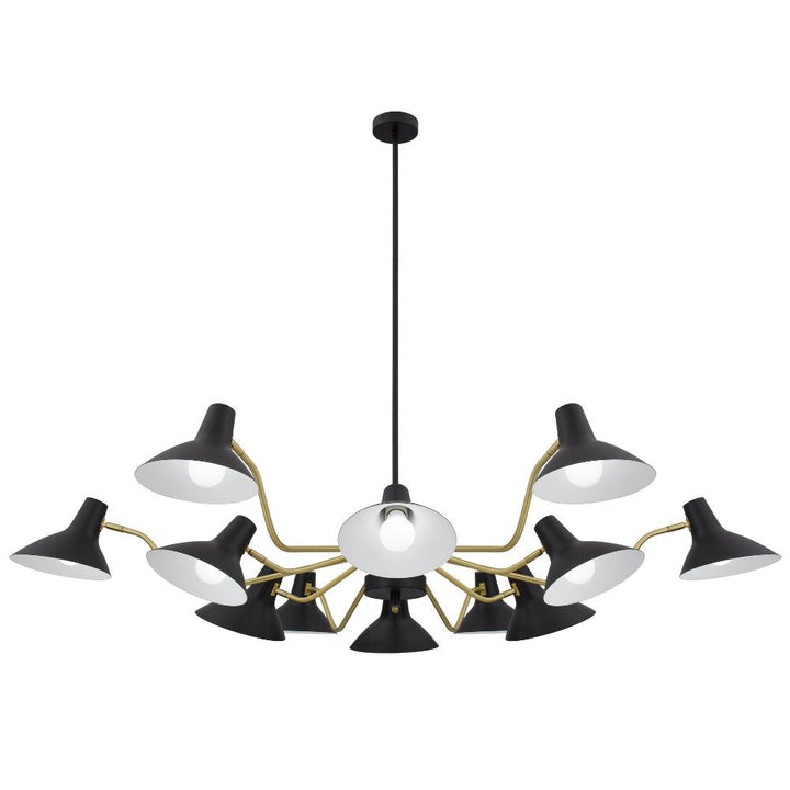 Telbix FARBON - 12 Light Metal Pendant-Telbix-Ozlighting.com.au