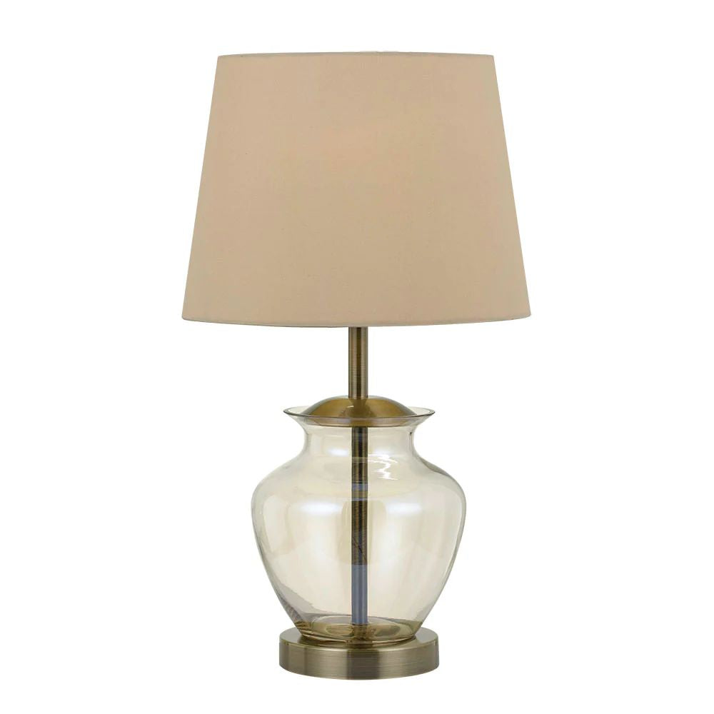 Telbix JUNE Table Lamp - 25W, Smoke Black-Telbix-Ozlighting.com.au