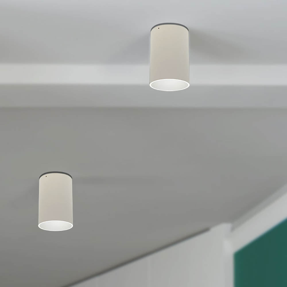 Telbix KEON LED Downlight - 10W, Dimmable Surface Mount, 3000K/5000K, White-Telbix-Ozlighting.com.au